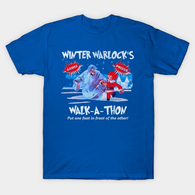 Winter Warlock's Walk-A-Thon T-Shirt by Bigfinz